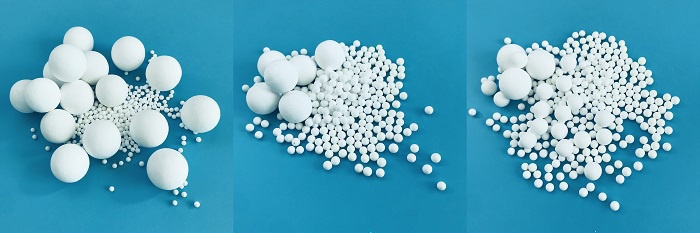 惰性氧化铝瓷球99%铝含量